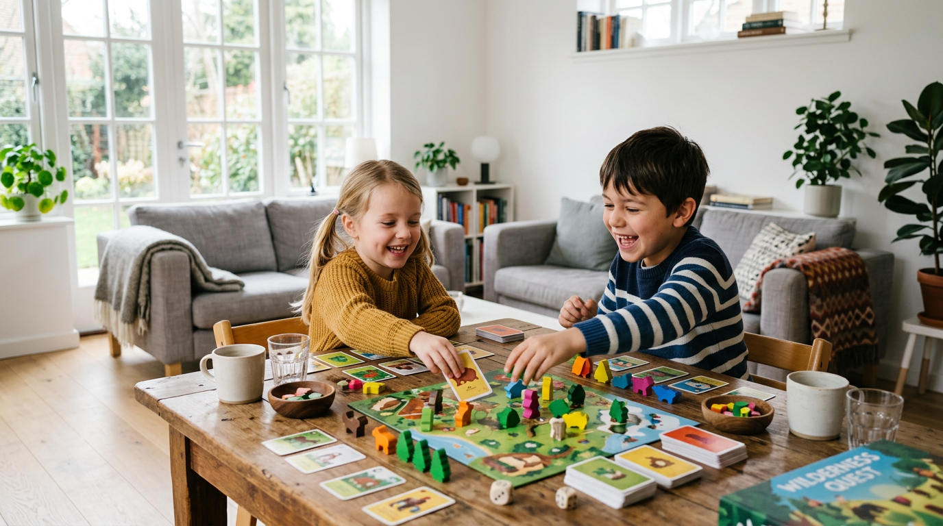 Bästa sällskapsspelen för barn 2026