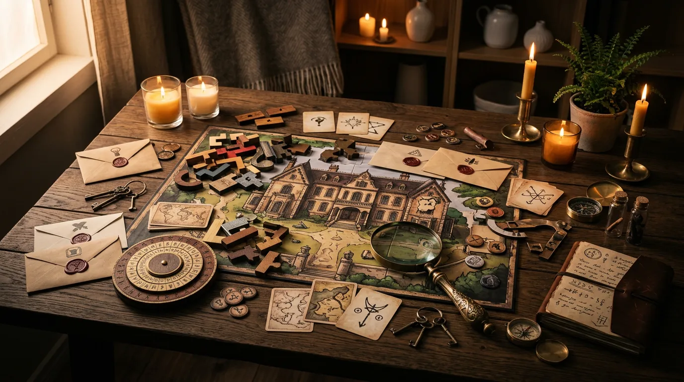 Bästa Exit-spelen 2026 — Escape room hemma