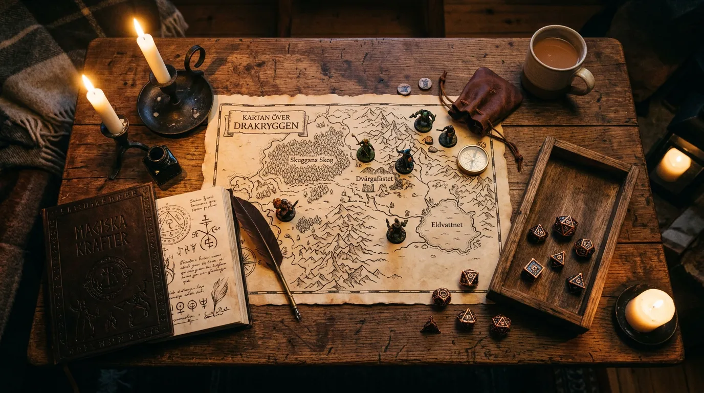 Bästa fantasy-sällskapsspelen 2026 — Drakar, trollkarlar och äventyr