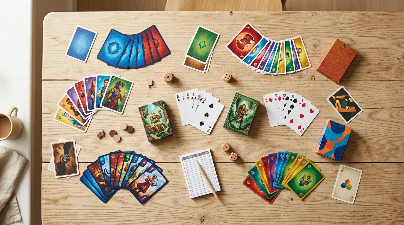 Bästa kortspelen 2026 — Från familj till strategi