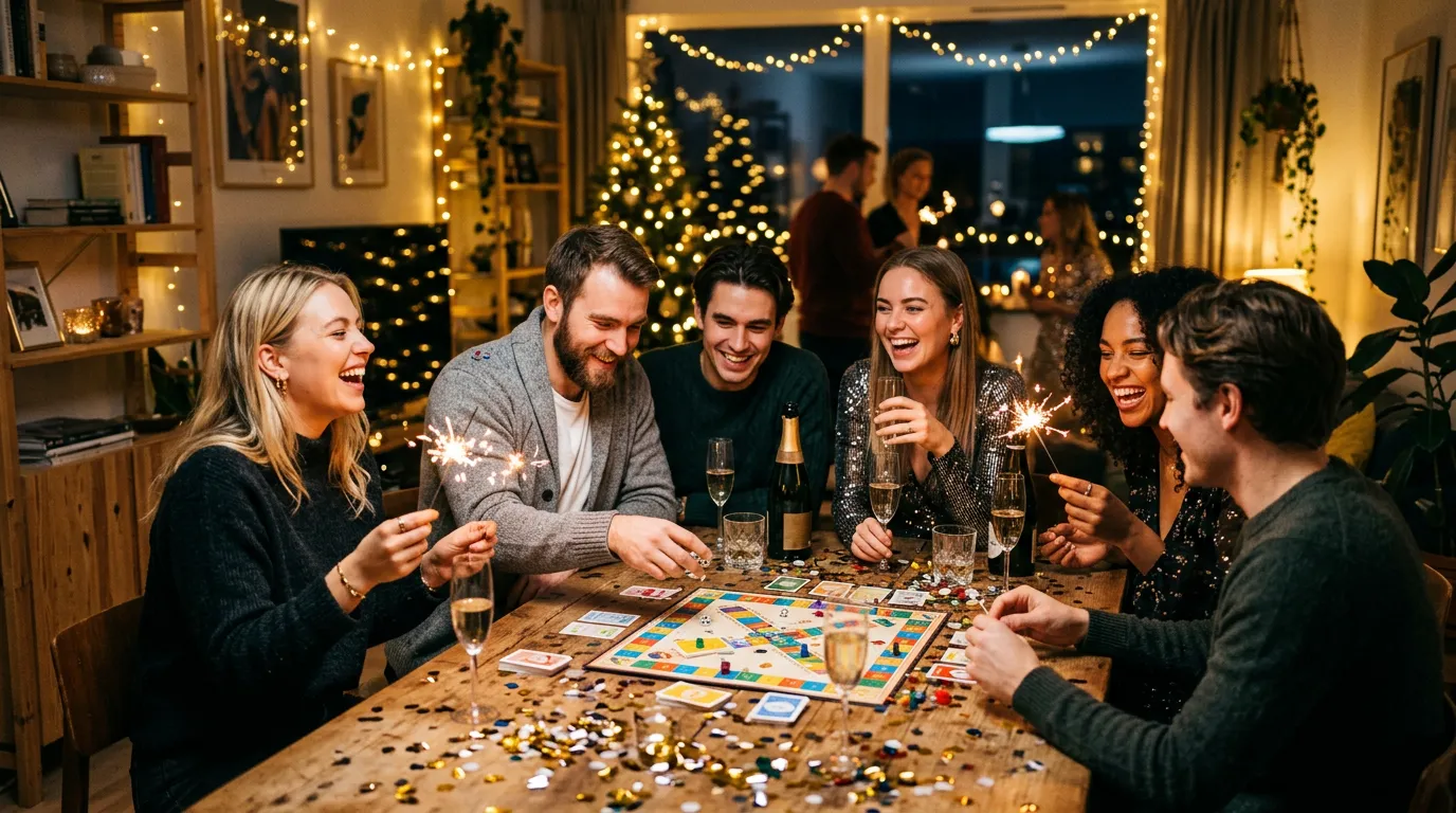 Bästa sällskapsspelen för nyårsafton 2026
