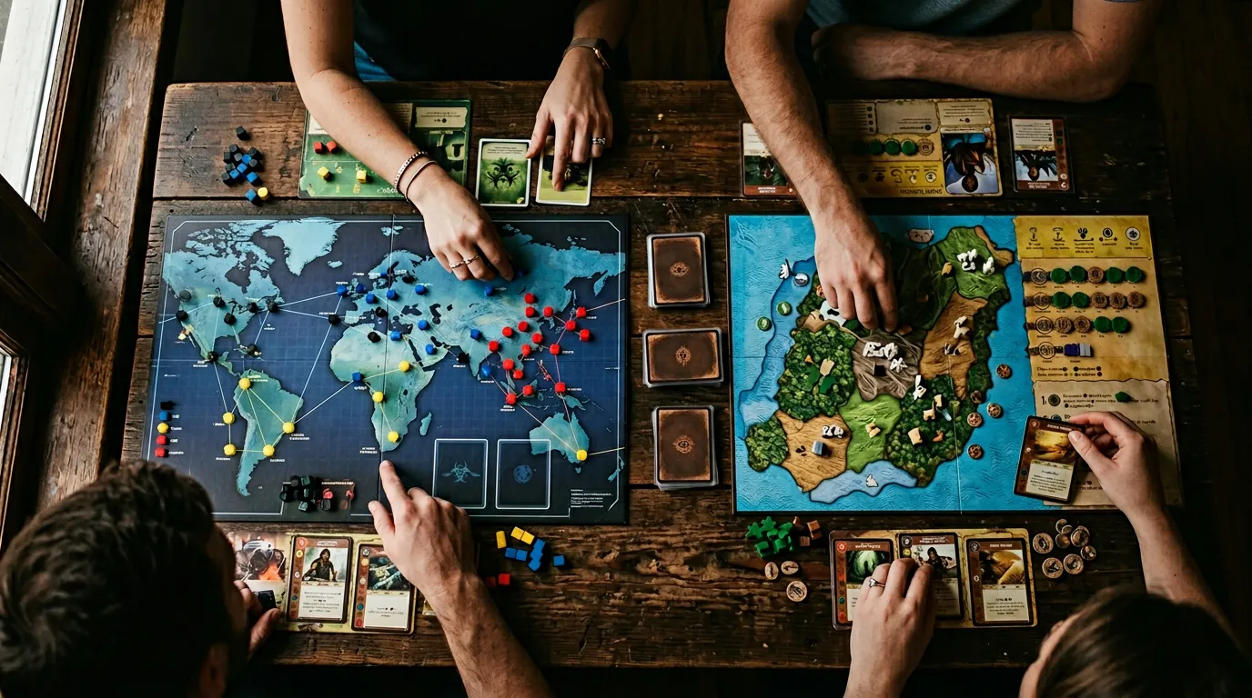 Pandemic vs Spirit Island -- Vilket ska du välja?