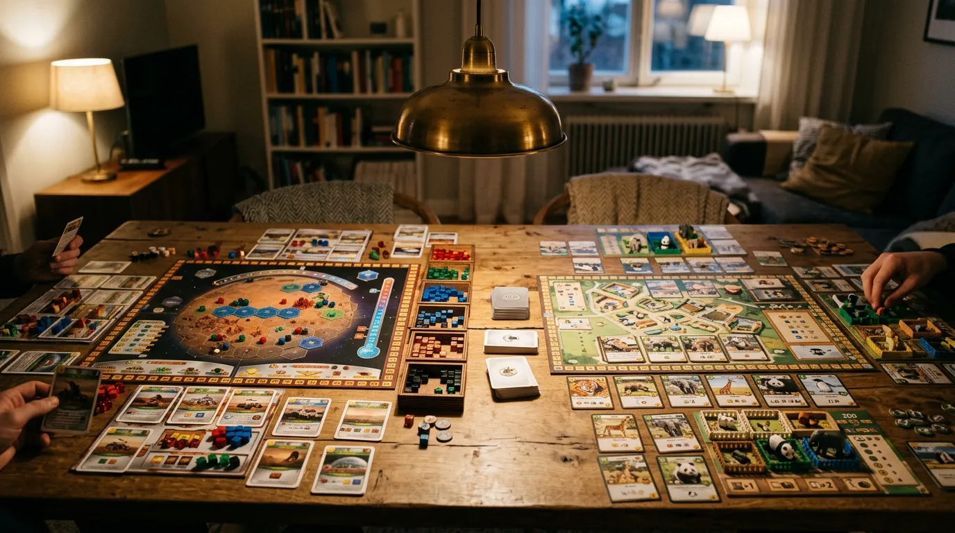 Terraforming Mars vs Ark Nova -- Vilket ska du välja?